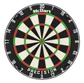 Produktbild: McDart Precision Steeldartboard in Turnierqualität mit HD Zahlenring