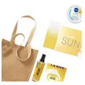 Produktbild: 6tlg. Sommer-Duft-Set | Eau de Toilette | Parfum | Bodyspray | Creme + Sisal Bag