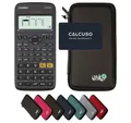 Produktbild: CASIO Taschenrechner fx-82DE X ClassWiz inkl. WYNGS Schutztasche Schwarz
