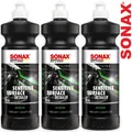 Produktbild: 3x SONAX PROFILINE Sensitive Surface Detailer Innenraum Reiniger Detailer 1L