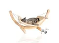 Produktbild: Rohrschneider ® Katzenhängematte Cat Relax, Katzenschlafplatz inkl. Gratis-Beigabe