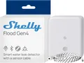 Produktbild: Shelly Flood Gen4 - Smarter Matter Wassersensor mit Leck-Sensorkabel, IP44