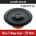 Produktbild: Hertz DCX 165.3 16cm 2-Wege Koaxialsystem 6,5
