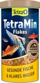 Produktbild: TetraMin Flakes Fischfutter Flocken Zierfische 1L Dose Aquarium Ernährung