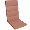 Produktbild: Herlag Gartenstuhlauflage Hochlehner Polsterauflage Linnea 123x50x3cm Rosa