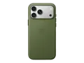 Produktbild: APPLE Funktionsgewebe Case mit MagSafe, Backcover, Apple, iPhone 17 Pro Max, Grün