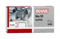 Produktbild: 10000 Novus Heftklammern No. 10 , 10 Pack a 1000 Stück Größe / Typ Nr. 10