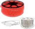 Produktbild: 15m LED Strip Streifen rot 60x 5050 SMD pro meter - IP65 für innen und Außen