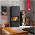 Produktbild: Kamineinsatz Simple Box 8 kW Ø 200 Black