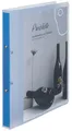 Produktbild: EICHNER Präsentationsringbuch 2-Ringe DIN A4 2.5 cm blau-transparent 9330-00782