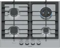 Produktbild: Bosch PCH6A5I90 Serie 6 Gaskochfeld, 60 cm breit, FlameSelect, 1-Hand-Zündung, Edelstahl