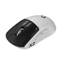 Produktbild: Logitech G PRO X2 SUPERSTRIKE Lightspeed kabellose Gaming-Maus, super schnell, äußerst leicht (61 g), anpassbare klick-Haptik, USB-C-Aufladung, für PC/Mac/Laptop - Weiß