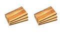 Produktbild: KESPER | Frühstücksbrettchen | 6er Pack | Akazienholz | Holz Schneidbrett für den täglichen Gebrauch | ideal zum servieren von Speisen