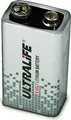 Produktbild: Ultralife U9VLJPFP - 9V Power Cell Lithium Batterie 9V 1200mAh (Folie)