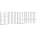Produktbild: Doppelstabmattenzaun Stärke 6/5/6 Verzinkt 63 x 251 cm