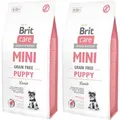 Produktbild: BRIT CARE Mini Grain-Free Puppy Lamb 2x7kg