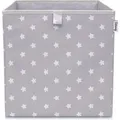 Produktbild: Lifeney Aufbewahrungsbox Sterne, hellgrau, 33x33x33cm 833120