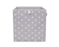 Produktbild: Lifeney Faltbox Aufbewahrungsbox Sterne, Hellgrau