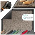 Produktbild: KESSER Fußmatte Schmutzfangmatte rutschfest für Innen- & Außenbereich, Höhe: 7 mm, Teppich für Wohnungseingang, Büro & Vorzimmer rosa 90 cm x 60 cm x 7 mm
