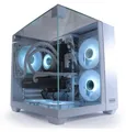 Produktbild: Chronicle Gaming PC Triorama Intel, 12 Core 64 GB RAM 1TB SSD Nvidia GeForce RTX 5060 Wasserkühlung W11 White