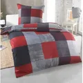 Produktbild: Warme Winter Mikrofaser Termo Fleece Bettwäsche 135x200 155x220 200x200 für die Kaltejahreszeit Modern , Größe:135 x 200 cm, Design - Motiv:Des...