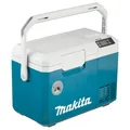 Produktbild: MAKITA Akku-Kompressor Kühl- und Wärmebox CW003GZ01, 18V - 40V max. / 230V, 7 Liter - tuerkis