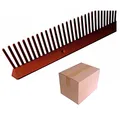 Produktbild: Traufkamm 60 mm x 1,0 m, ziegelrot/Pck a 30 Stück
