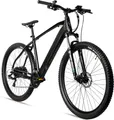 Produktbild: Bergsteiger Cannock 29 Zoll E-Bike mit 250 Watt Motor 36V 12Ah, Hydraulikbremsen, Aluminium Ebike Mountainbike Herren & Damen, Farbdisplay, Elektrofahrrad mit Shimano 24 Gang-Schaltung