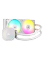 Produktbild: Corsair NAUTILUS 240 ARGB White - CPU-Wasserkühlung - Max 36 dBA