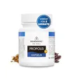 Produktbild: Bienenherz® Propolis Kapseln – 180mg reines Propolis-Konzentrat – ohne Zusatzstoffe & PAK-frei – entwickelt von Imker & Apotheker Dr. Wöll – Made in Germany