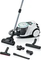 Produktbild: Bosch Bodenstaubsauger beutellos BGC41XHYG 700W weiß HEPA leise