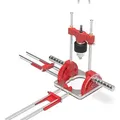 Produktbild: Präzisions-Bohrführung mit Griffen, Positionierblöcken, einstellbarer Höhe, Lochöffner für DIY