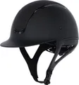 Produktbild: Kerbl Covalliero Reithelm Eclipse ( 52cm-56cm) schwarz matt mit Glitzer, 3230156