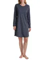 Produktbild: CALIDA Midnight Dreams Nachthemd Damen, Länge 95cm, aus 100% Dicker Baumwolle