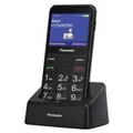 Produktbild: Panasonic KX-TU155 Seniorenhandy schwarz microSD slot  Großwahltasten