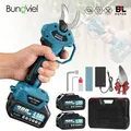 Produktbild: Akku Astschere Elektrische Gartenschere, 30 mm Schnittdurchmesser, mit 2 x 4000mAh Akkus , 21V Rebschere Baumschere