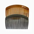 Produktbild: 2 Stücke Haar Seitenkamm Haarkamm 23 Zähne Kunststoff Haarspange Französisch...
