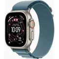 Produktbild: Apple Watch Ultra 3 2025 Titanium Cellular 49mm Natur (Alpine Loop hellblau) Small