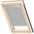 Produktbild: Verdunklungsrollo DBL C02 4204, VELUX, verdunkelnd, ohne Bohren, in Führungsschienen, VELUX »Pick & Click!«, alufarbene Führungsschienen & Griffleiste