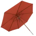 Produktbild: anndora® Sonnenschirm 4 m rund Terracotta Marktschirm Gastronomie Gartenschirm