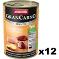 Produktbild: Animonda Dog GranCarno Adult Sensitiv Reine Pute und Kartoffeln 12x400g