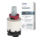 Produktbild: HANSA Steuerpatrone Classic 3.5 I Wassersparende Keramikkartusche für Einhebelmischer I Ersatz für Küchenarmatur & Badarmatur I Kartusche mit einstellbarem Temperaturbegrenzer & Wassermengenbegrenzer