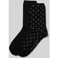 Produktbild: Tommy Hilfiger Socken mit Label-Print im 2er-Pack in Black, Größe 39-42