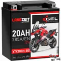 Produktbild: Langzeit YTX20CH-BS Motorradbatterie GEL 12V 20Ah 285A/EN YTX20A-BS 51892 82002