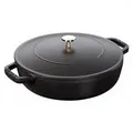 Produktbild: Staub Runder Gusseisen-Schmortopf mit Deckel – 28 cm – 3,7 L