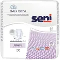 Produktbild: Seni San Maxi Inkontinenzvorlagen, 37 x 69 cm, 2200 ml, 30er Pack 30 Stück