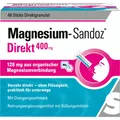 Produktbild: Magnesium Sandoz Direkt 400 mg Sticks 48 St