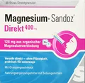 Produktbild: Magnesium Sandoz Direkt 400 mg Sticks 48 stk