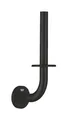 Produktbild: GROHE Start, Toilettenpapier Reserverollenhalter, ohne Bohren (zur Aufbewahrung von Reserverollen, zum Kleben oder Bohren, mit Schrauben & Dübel, Kleber separat kaufen), rund, schwarz, 411862430