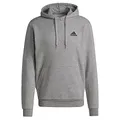 Produktbild: adidas Herren Essentials Fleece Hoodie, Medium Grey Heather / Black, XXL